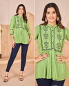 Bubbly By Ff Embroidery Work Ladies Tops Wholesale Suppliers In Mumbai